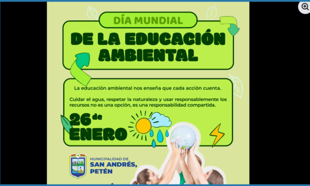 🌎 26 de enero – Día Mundial de la Educación Ambiental 🌿