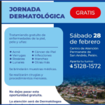 🩺 ¡Se acerca la Jornada Dermatológica Gratuita!