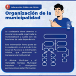 📊🏛️ Organización de la Municipalidad