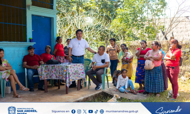 Visita a la comunidad El Buen Samaritano en Laguna del Tigre.