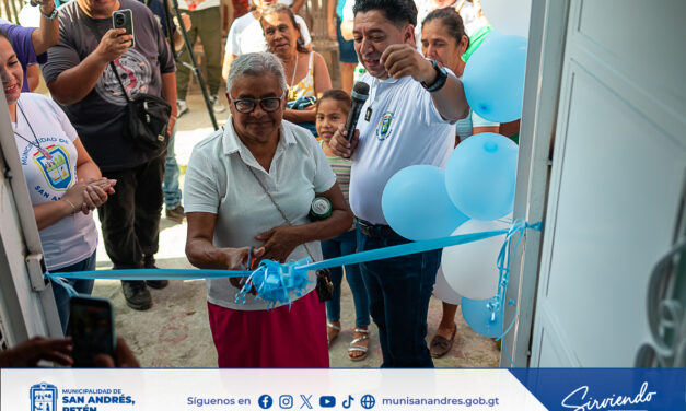 Hoy es un Día que Marca Esperanza para Muchas Familias de San Andrés, Petén.