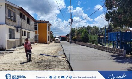 🚧 Avanza la Pavimentación Frente al Edificio Municipal 🚧