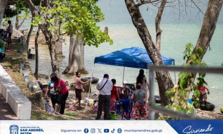 Así iniciamos la Semana Santa en el Municipio de San Andrés.