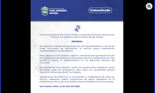 COMUNICADO OFICIAL