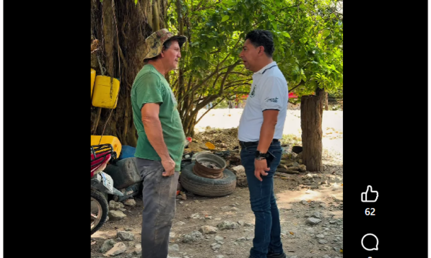 🚜 El trabajo no se Detiene en Nuestro Municipio.