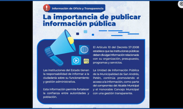 La Transparencia Fortalece la Confianza.