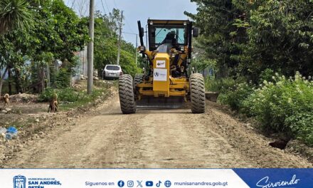 🚧Inician trabajos de mejoramiento en la RT PET-01