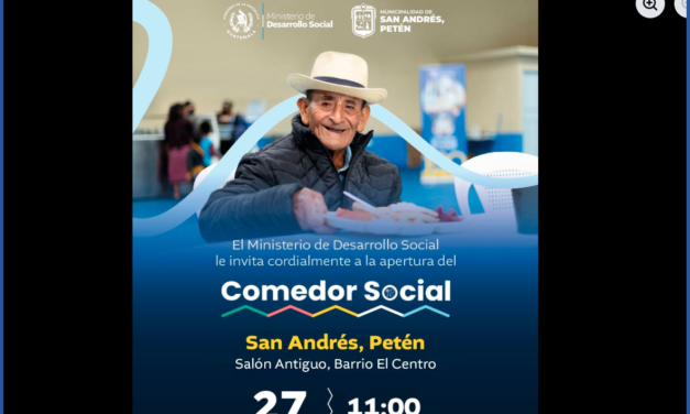 INAUGURACIÓN DEL COMEDOR SOCIAL