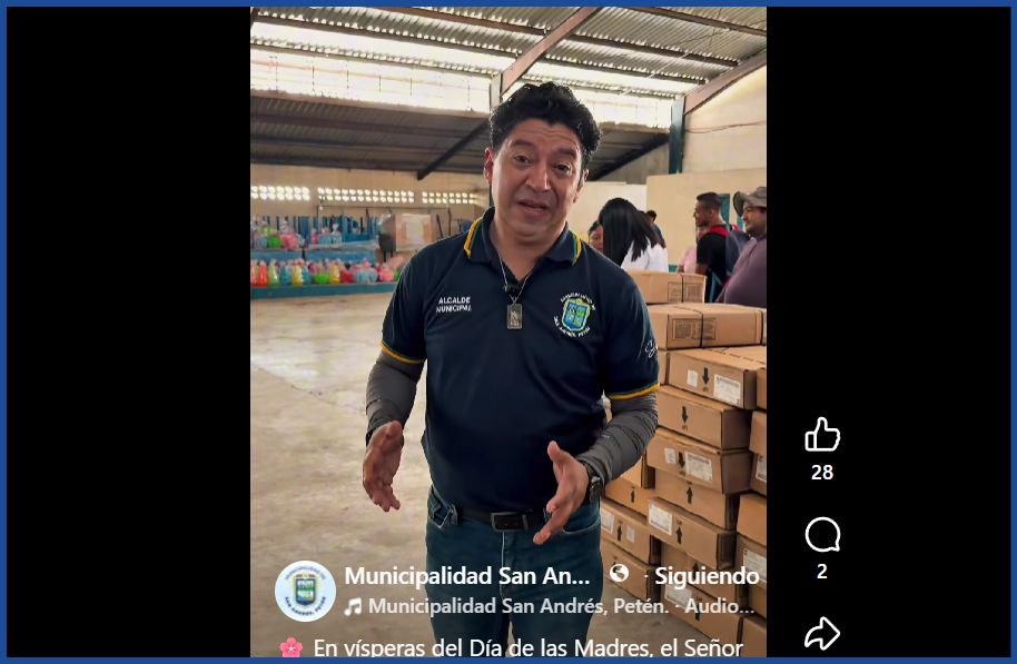 🌸 En vísperas del Día de las Madres el Sr. Alcalde Atiende Solicitudes de Diferentes Escuelas