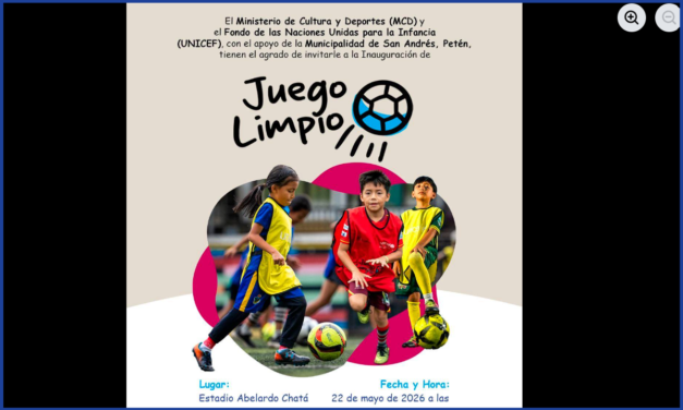 INAUGURACIÓN “JUEGO LIMPIO”