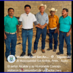 Alcalde y Consejo Municipal Supervisan Avances en la Construcción de dos Aulas en La Caoba
