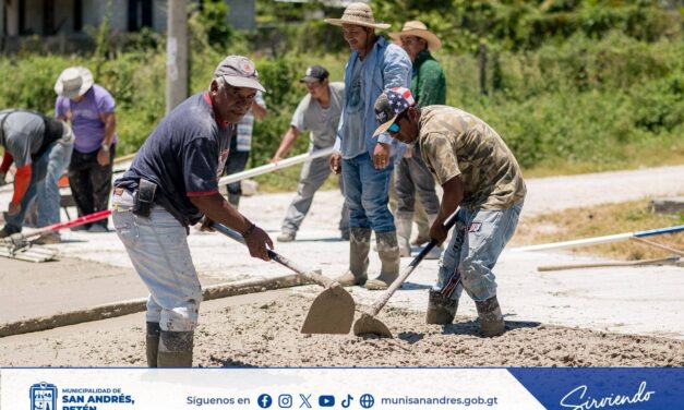 🚧 Retoman Trabajos de Pavimentación en Barrio Villa Nueva
