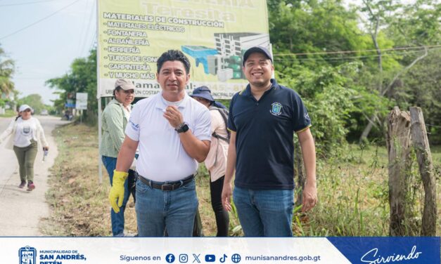 🧹 Alcalde Municipal participa activamente en Tren de Aseo 🧹