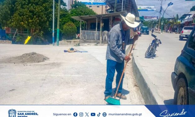 Compromiso con el mantenimiento y ornato de nuestro municipio.