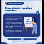 Conociendo nuestros derechos.