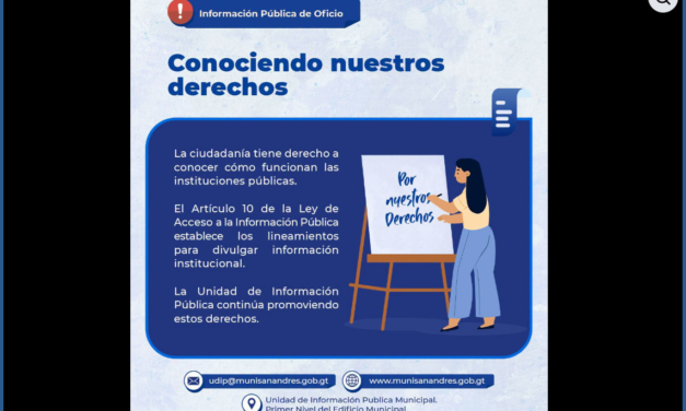 Conociendo nuestros derechos.