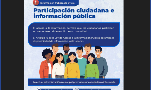 📢 Participación ciudadana e información pública.