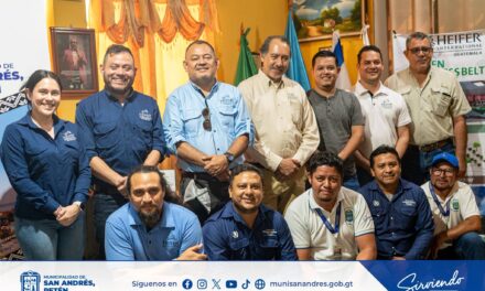 Municipalidad de San Andrés, Petén fortalece alianzas para el desarrollo sostenible.