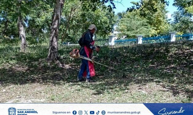 Mantenimiento y Ornato Trabajan por un San Andrés Más Limpio y Ordenado