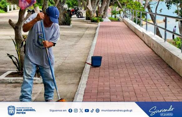 Seguimos trabajando por un San Andrés más limpio y ordenado