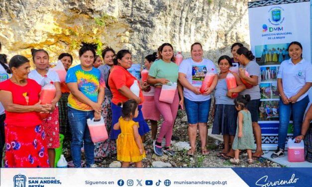 MUJERES DE LA ESPERANCITA APRENDEN A ELABORAR JABÓN LÍQUIDO✨