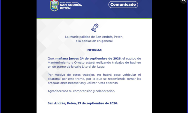 🚨💧 COMUNICADO OFICIAL 💧🚨