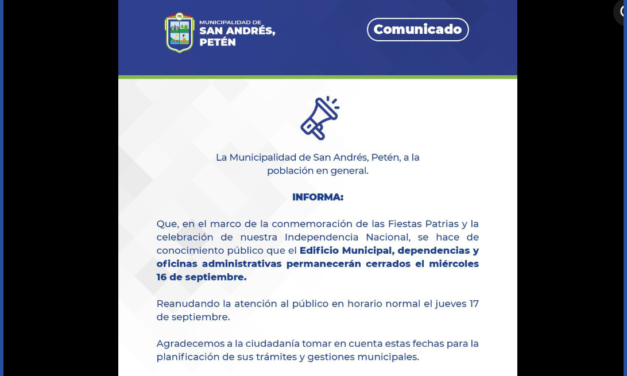 ⚠️ AVISO IMPORTANTE: CIERRE DE OFICINAS MUNICIPALES ⚠️