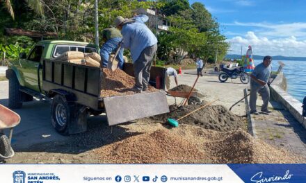 🔧 INICIAN TRABAJOS DE REPARACIÓN EN LA CALLE LITORAL AL LAGO