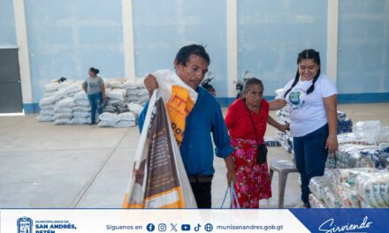 Cruce Dos Aguadas y comunidades vecinas reciben apoyo alimentario
