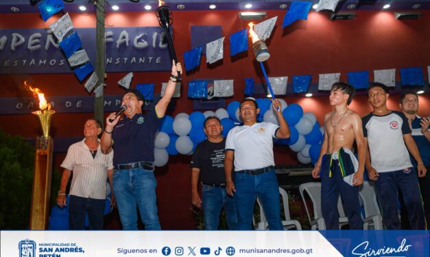 “San Andrés celebra a Guatemala con la llegada de la Antorcha de la Libertad”