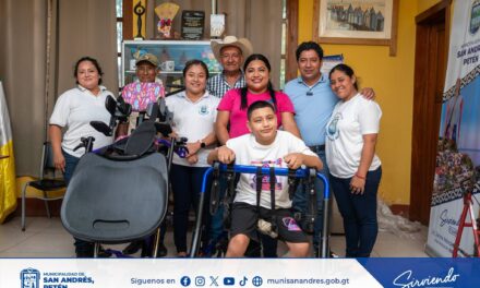 Municipalidad de San Andrés gestiona apoyo técnico para beneficio de la niñez
