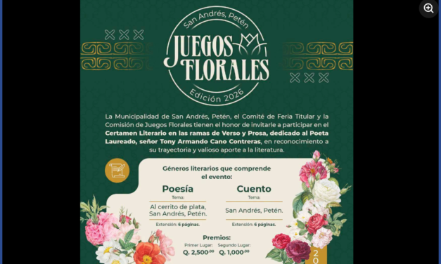 📚 ¡JUEGOS FLORALES 2026!