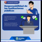 📢 PARTICIPACIÓN CIUDADANA | INFORMACIÓN PÚBLICA