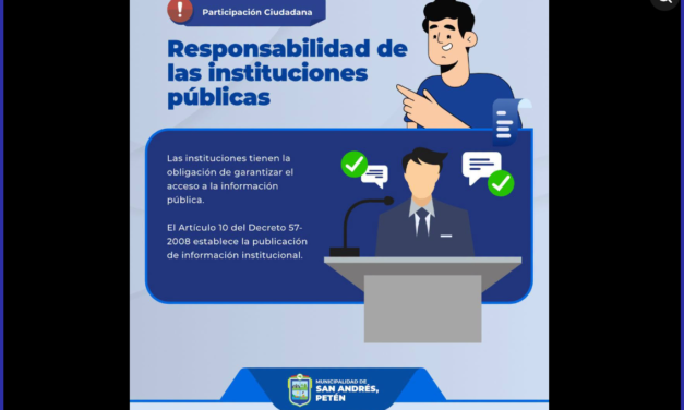 📢 PARTICIPACIÓN CIUDADANA | INFORMACIÓN PÚBLICA