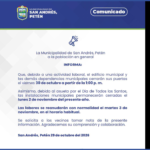 COMUNICADO OFICIAL 📅 29 de octubre del 2026