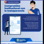 📢COMPROMISO INSTITUCIONAL CON LA TRANSPARENCIA.