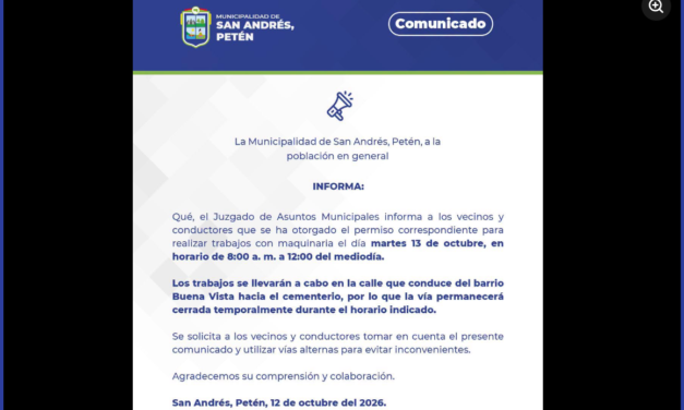 🚧⚠️ COMUNICADO OFICIAL ⚠️🚧 🛑 AVISO DE CIERRE DE VÍA