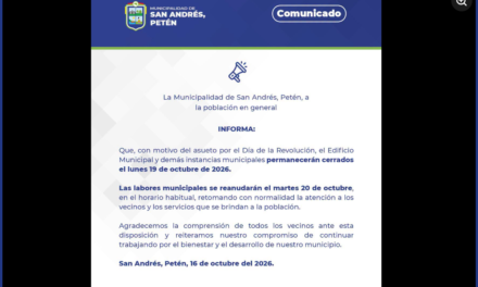 COMUNICADO OFICIAL