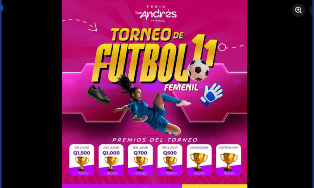 ¡Prepárate para el Torneo de Fútbol 11 Femenil! 🥅 💖🏆