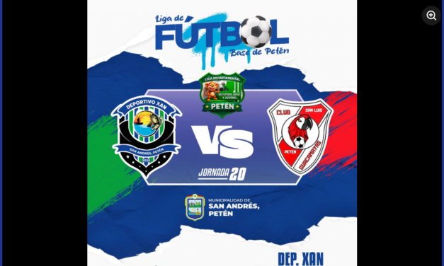 ¡JORNADA 20 | LIGA DEPARTAMENTAL DE FÚTBOL BASE Y JUVENIL DE PETÉN!