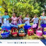 TALLER DE ELABORACIÓN DE PIÑATAS EN CASERÍO EL HABANERO